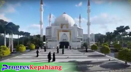 Bangun Masjid Agung DPU Kepahiang Anggarkan Rp 5 Miliar, di LPSE PT PAK Pemenang Lelang