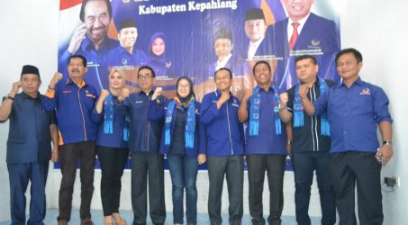 Sosialisasi UU No 7 Tahun 2017 & Pengukuhan Pengurus DPD NasDem Kepahiang
