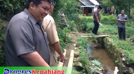 Irigasi Penopang Air Bagi 100 Ha Sawah di Kampung Bogor Rusak, Dewan Tinjau