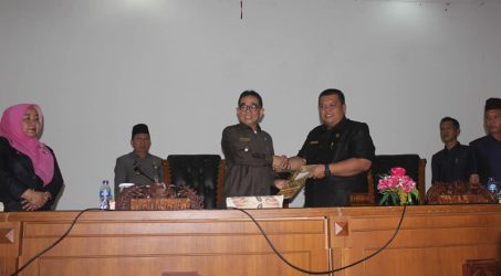 Masa Sidang Pertama 2019, Bupati Ajukan 3 Raperda di Paripurna DPRD Kepahiang