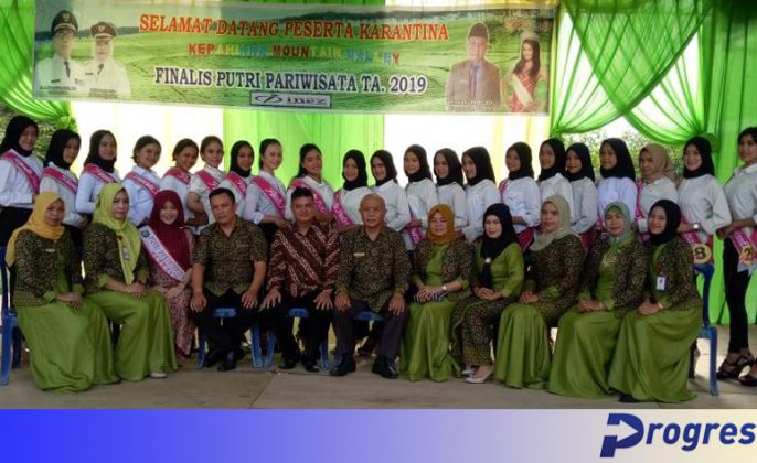 Masuk Karantina, 25 Finalis Putri Pariwisata Ditempa Jadi Duta Wisata Kabupaten Kepahiang