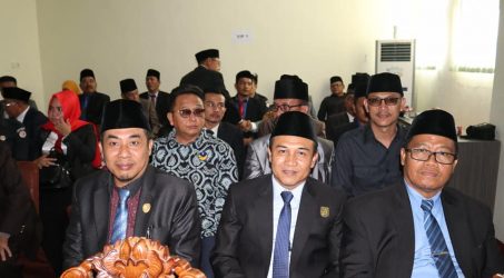 Ketua DPRD Kepahiang Hadiri Peresmian Anggota DPRD Bengkulu Tengah
