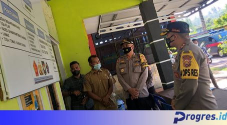 Monitoring Posko PPKM Desa Imigrasi Permu, Kapolres Kepahiang Pesan Begini