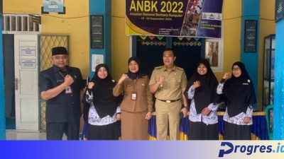Dikbud Kepahiang Pantau Pelaksanaan ANBK 2022 Jenjang SMP