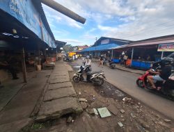 Jelang Kedatangan Presiden Jokowi, Pasar Pagi Disterilkan dari Pedagang Kaki Lima