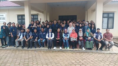 Rektor Unib Terjun Langsung, Monev Mahasiswa KKN di Kecamatan Tebat Karai