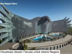 IKN, Bilah Pertama Garuda Ikon Istana Negara Mulai di Pasang