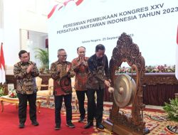 Presiden Joko Widodo (Jokowi) Mengingatkan Kode Etik Jurnalistik dalam Kongres Persatuan Wartawan Indonesia 2023