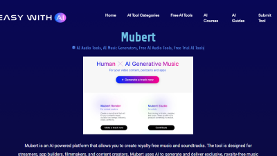 Mubert Easy With AI
