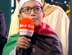 Juara Tahfiz Quran asal Aljazair Abdel Qader, Sumbangkan Seluruh Hadiah Lomba untuk Anak-Anak Palestina