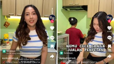 Warung Cece Donna Surabaya Viral, Akui Sering Jadi Objek Foto Pelanggan