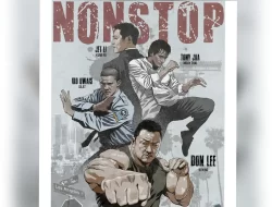Iko Uwais, Ma Dong Seok, Jet Li dan Tony Jaa Tampil di Poster Proyek Film Baru “Nonstop”