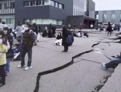 Gempa Besar 7,6 SR Mengguncang Jepang