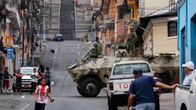 Ekuador Mencekam, Baku Tembak dengan Kelompok Gembong Narkoba hingga Presiden Umumkan Perang!