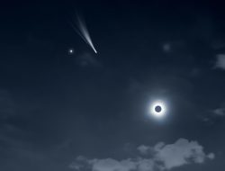 Kejadian Langka! 8 April 2024 Gerhana Matahari Total dan Komet Setan Bakal Muncul