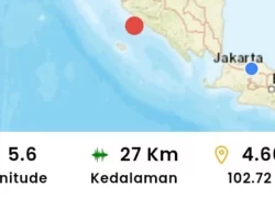 Gempa Bumi 5.6 SR Guncang Bengkulu, Warga Diminta Waspada