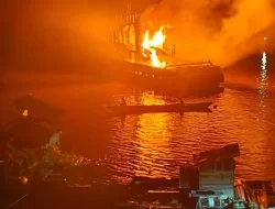Kapal Tugboat Meledak dan Terbakar di Barito Utara, Dua Orang Meninggal