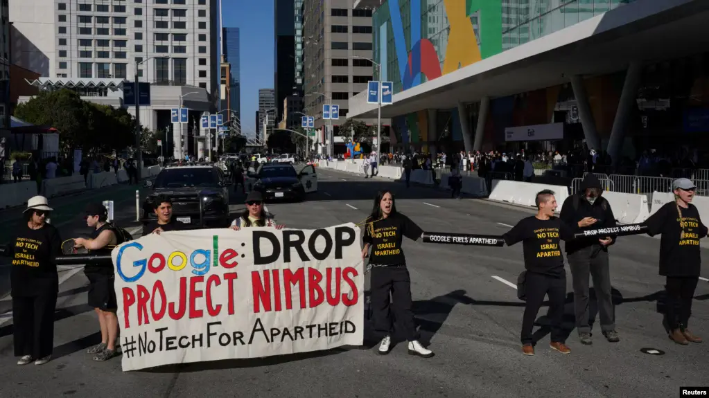 protes karyawan google