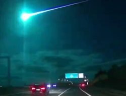 Meteor Lewat Langsung Terangi Langit Portugal, Warga Kagum dan Berharap Tetap Aman