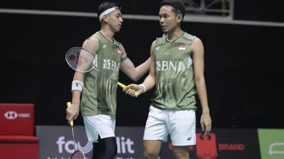 Singapore Open 2024: Ganda Putra Indonesia Fajar Alfian/Rian Ardianto Berhasil Lolos ke Final