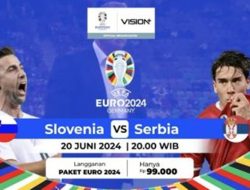 Rekor Pertemuan Slovenia vs Serbia, Derby Balkan di EURO 2024