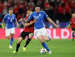 Hasil Pertandingan Euro 2024 Italia vs Albania: Bajrami Gol Cepat, Bastoni dan Barella Balas