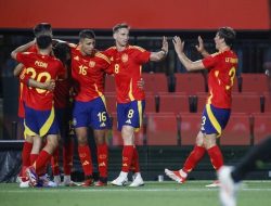 Hasil Spanyol vs Irlandia Utara: La Roja Menang Telak 5-1