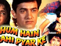 Sinopsis Film Hum Hain Rahi Pyar Ke, Kisah Cinta serta Perjuangan Aamir Khan dan Juhi Chawla