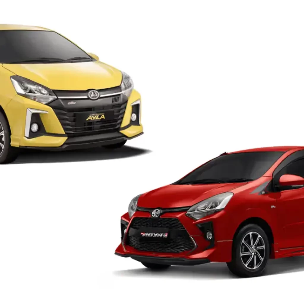 toyota agya dan daihatsu ayla