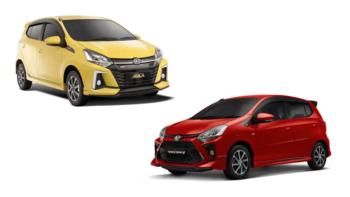 toyota agya dan daihatsu ayla