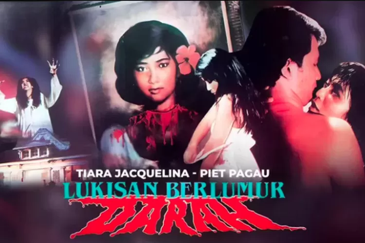lukisan berlumur darah