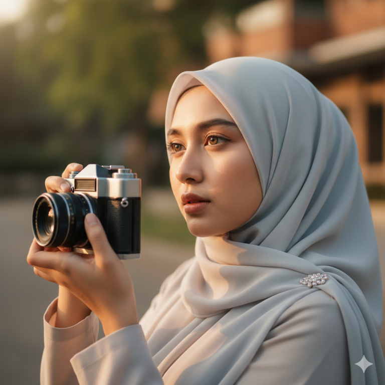 Prompt Gemini AI Hijab Estetik yang Lagi Viral: Bikin Foto Wanita Natural, Cantik, dan Tampak Real Tanpa Editan Berlebihan!