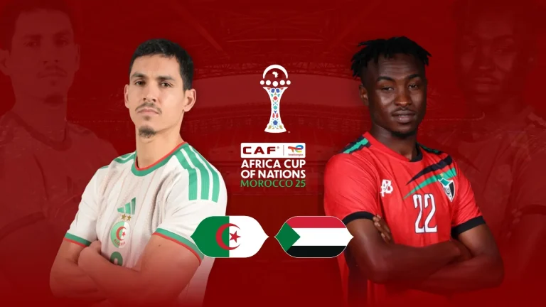 Prediksi Aljazair vs Sudan AFCON 2025: Head to Head, Line Up, dan Skor Akhir