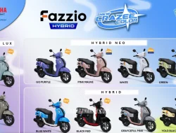 Tampil Lebih ‘Crazee’! Yamaha Fazzio Hybrid 2026 Punya Warna Baru, Cek Harganya