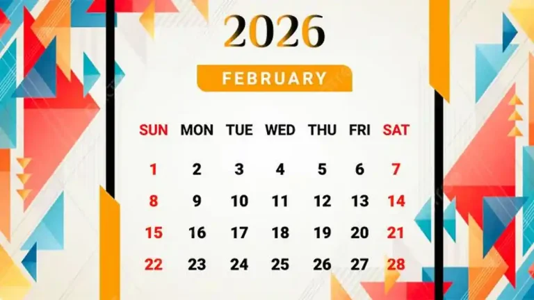 Kalender Februari 2026, Ada Long Weekend 4 Hari! Cek Jadwal Puasa Ramadhan dan Imlek di Sini