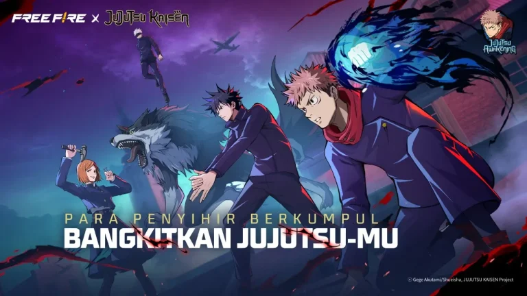 Kode Redeem FF Terbaru Edisi 2 Februari 2026, Banjir Kolaborasi Jujutsu Kaisen dan Karakter Yuji Itadori!