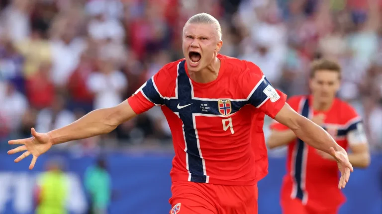 Debut Impian Haaland di Piala Dunia! Cetak Dua Gol, Norwegia Hancurkan Irak 4-1