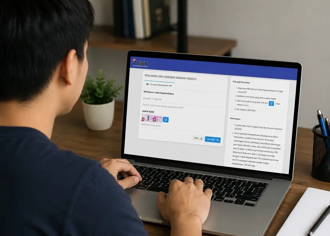 Cara Lihat Desil Bansos lewat HP, Cukup Pakai NIK KTP